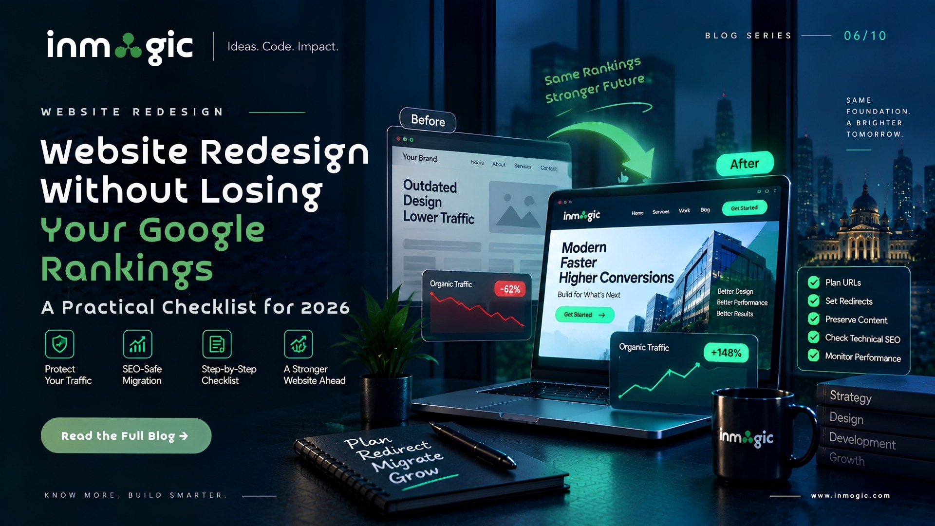 Website redesign while maintaining Google search rankings